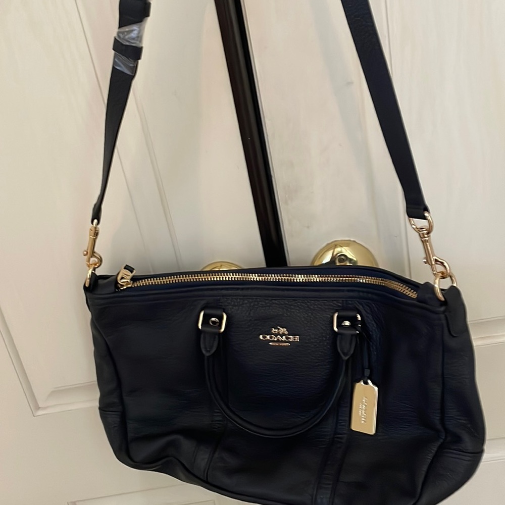 Coach leather purse